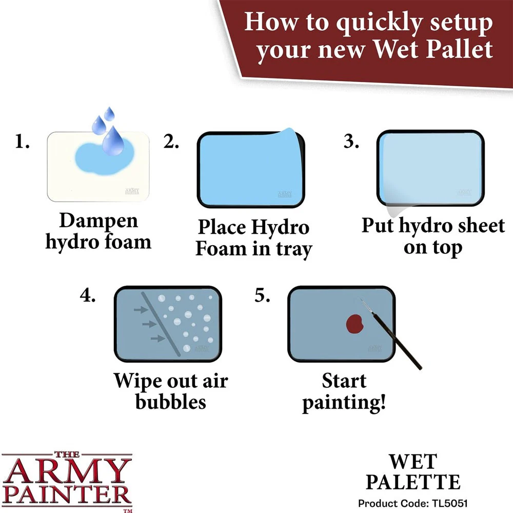 The Army Painter TL5051 Wet Palette - Image 6