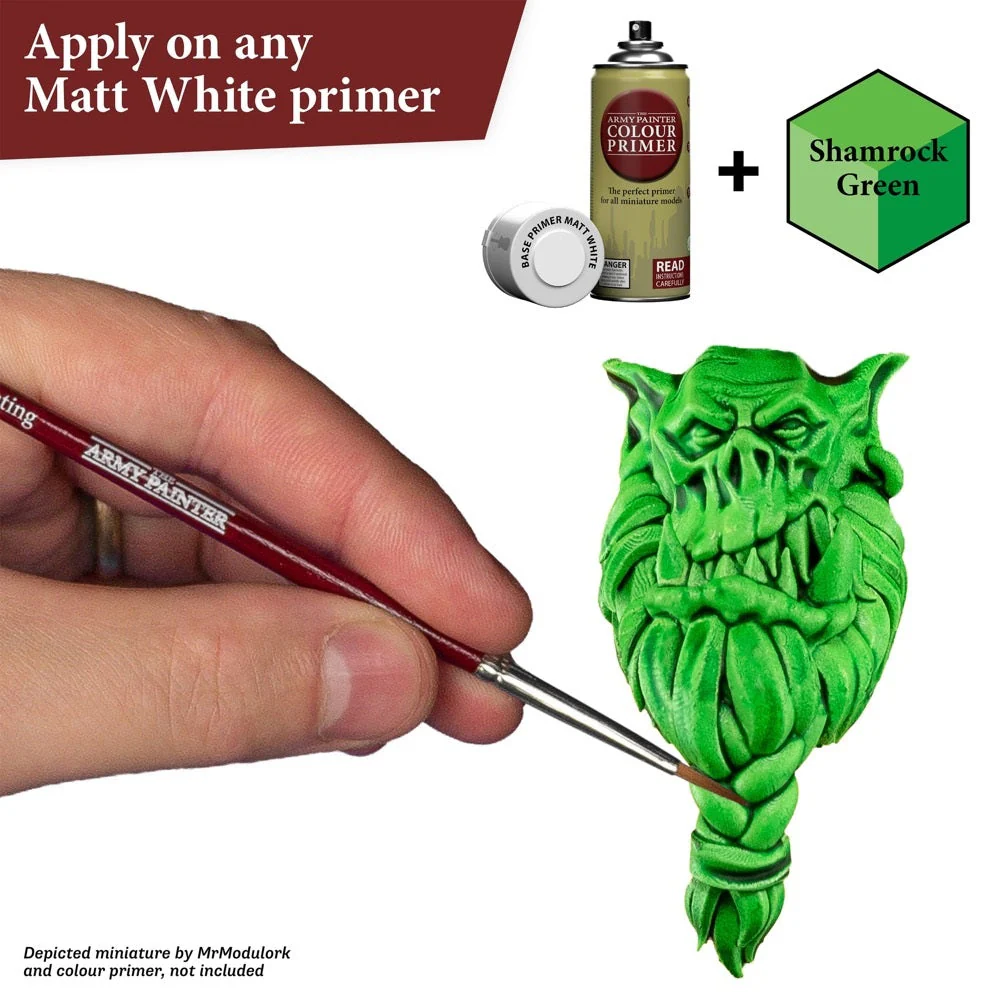 The Army Painter WP2041 Speedpaint Shamrock Green 18ml Acrylic Paint - Image 2