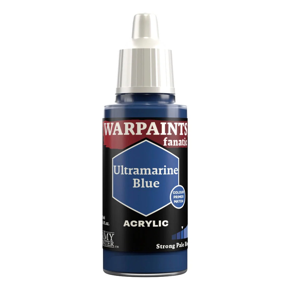 The Army Painter WP3020 Warpaints Fanatic Gothic Blue 18ml Acrylic Paint