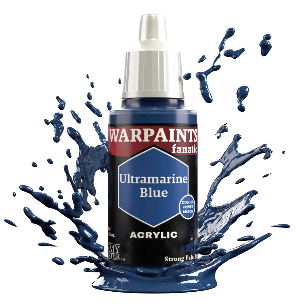 The Army Painter WP3020 Warpaints Fanatic Gothic Blue 18ml Acrylic Paint - Image 2