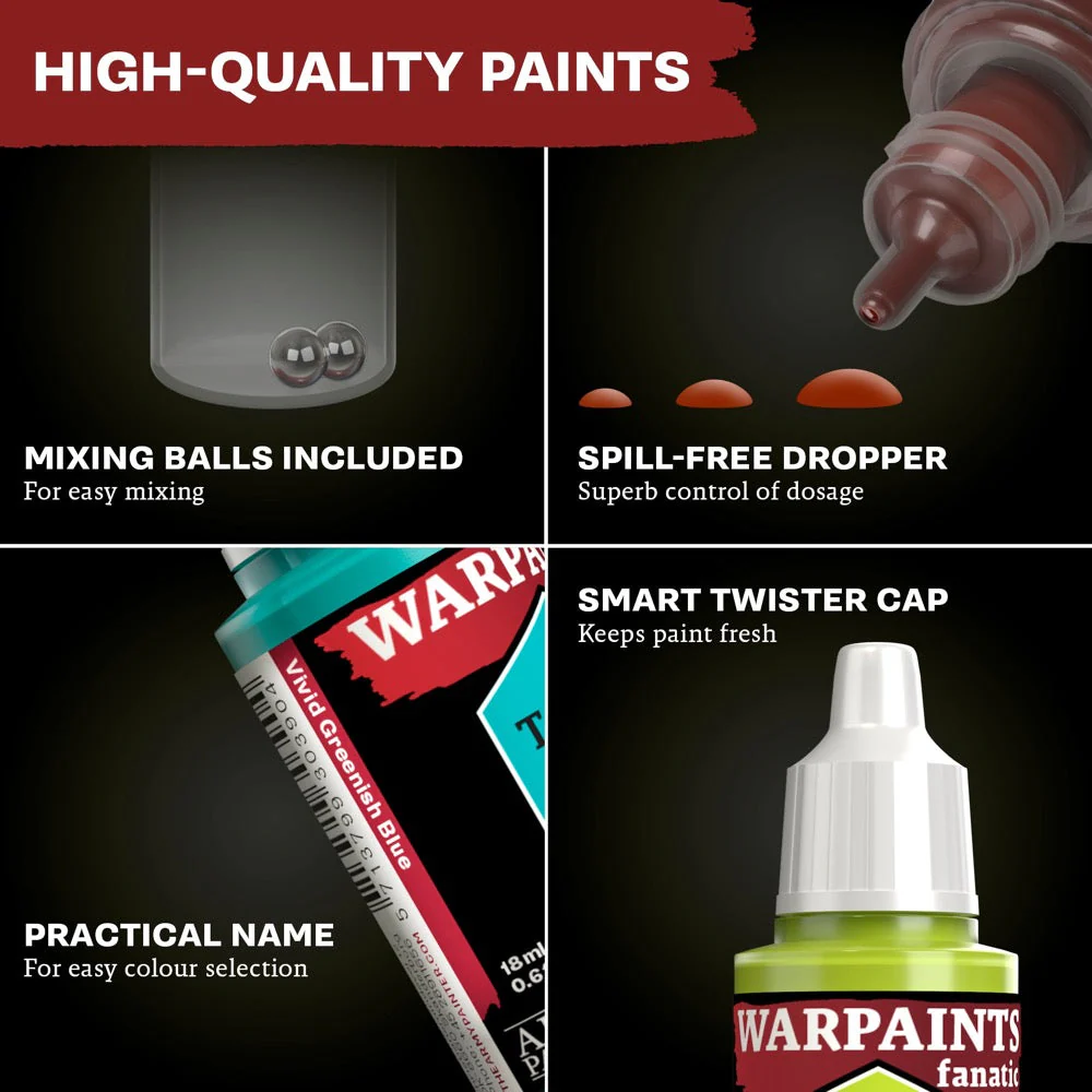 The Army Painter WP3098 Warpaints Fanatic Burning Ore 18ml Acrylic Paint - Image 4