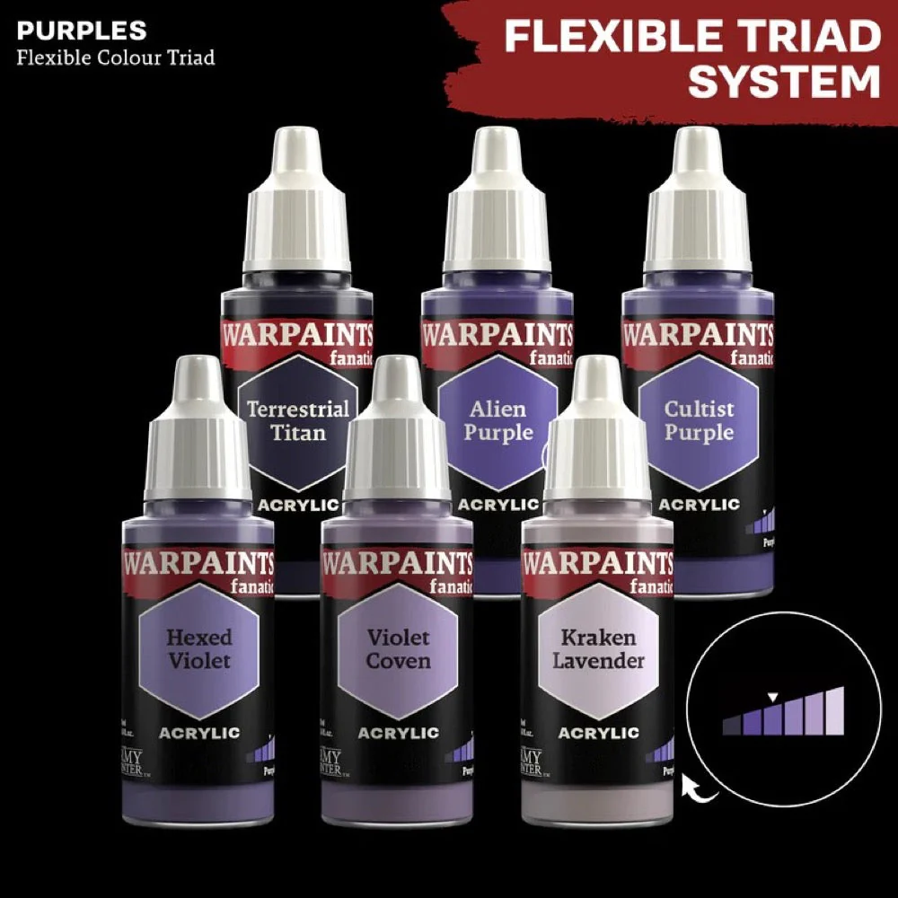 The Army Painter WP3129 Warpaints Fanatic Cultist Purple 18ml Acrylic Paint - Image 3