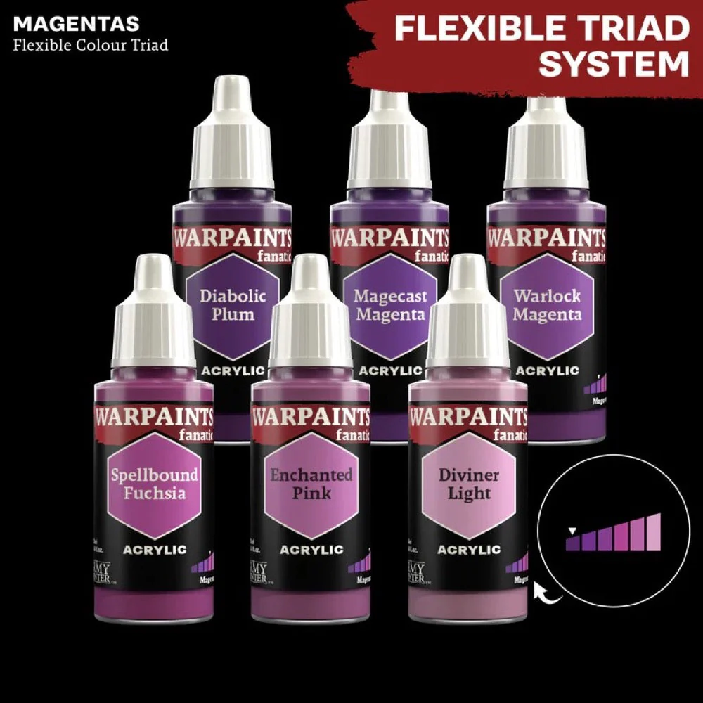 The Army Painter WP3133 Warpaints Fanatic Diabolic Plum 18ml Acrylic Paint - Image 3