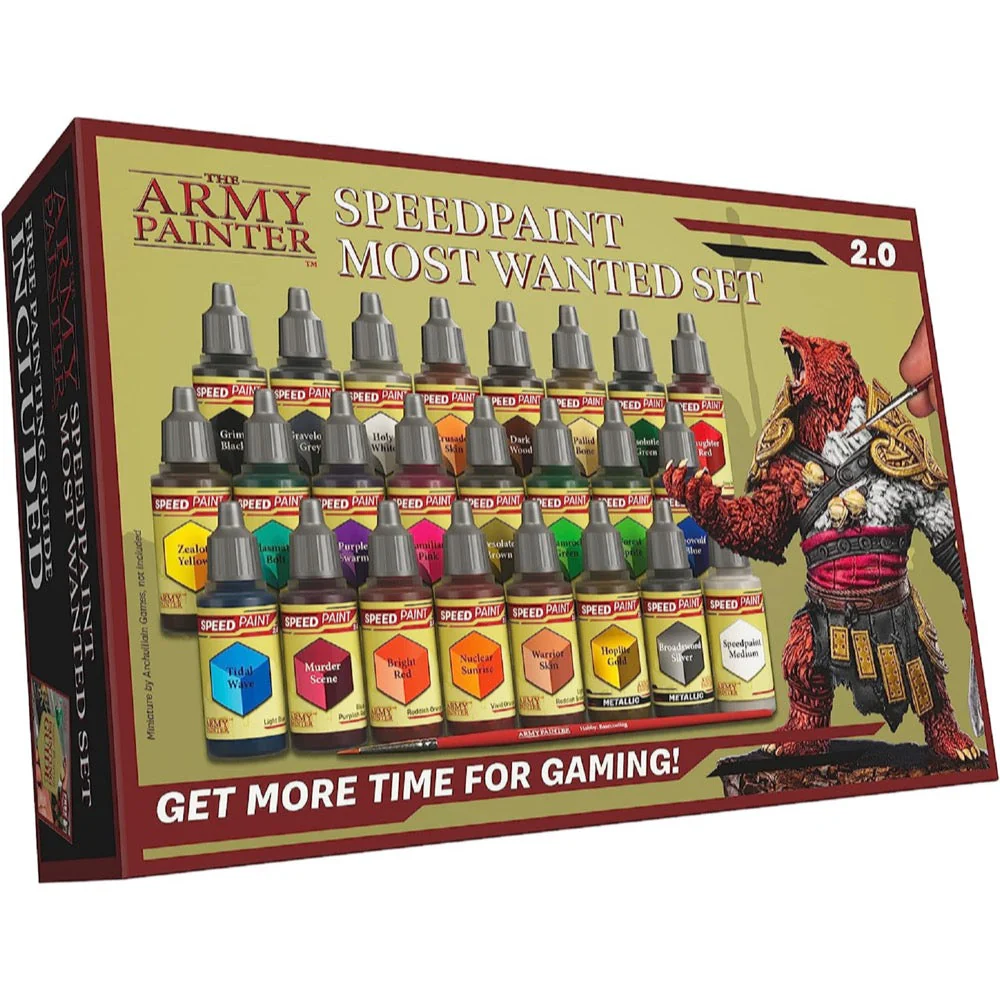 The Army Painter WP8060 Speedpaint Most Wanted Set 2.0