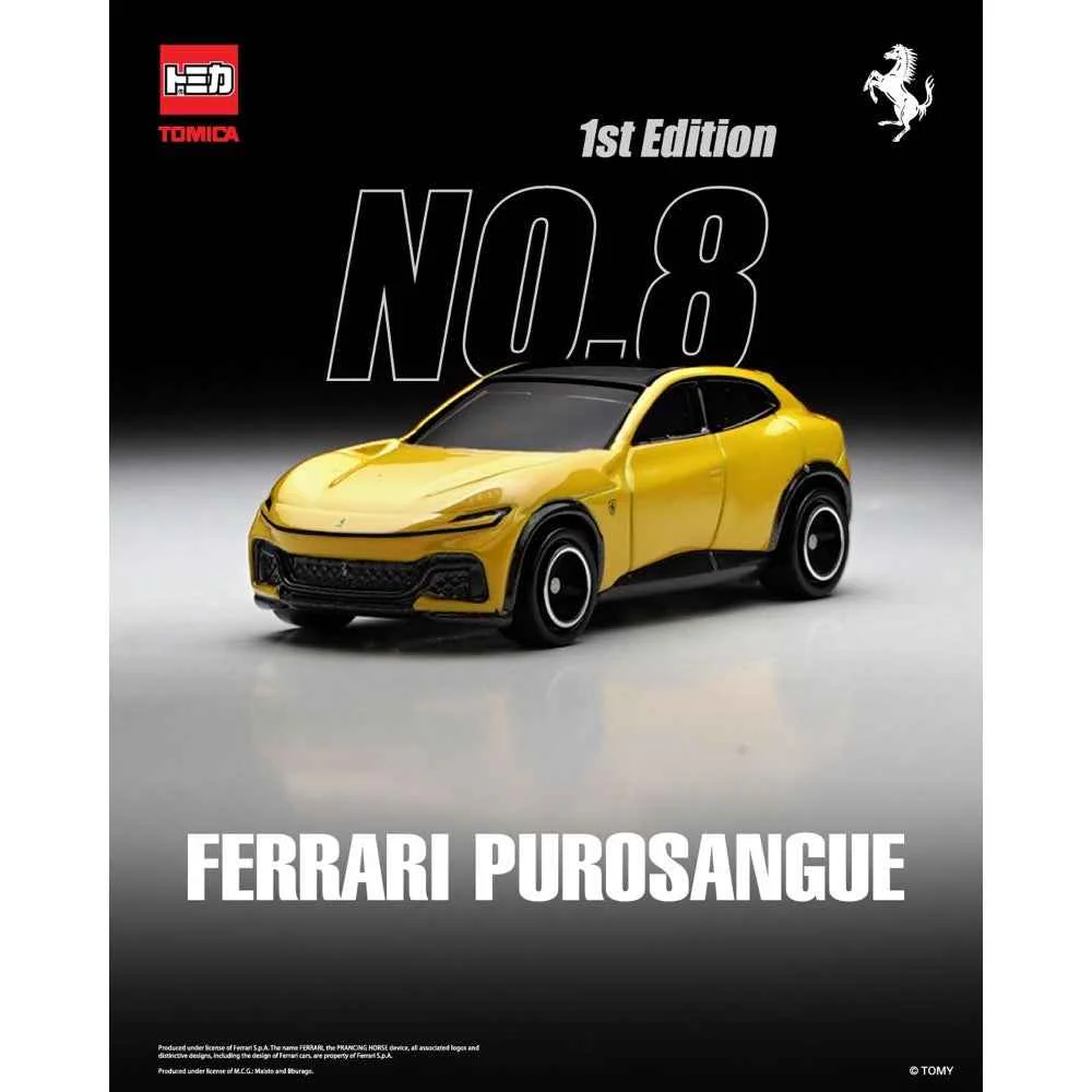Tomica 1/64 Mainline 008 Ferrari Purosangue 1st - Image 2