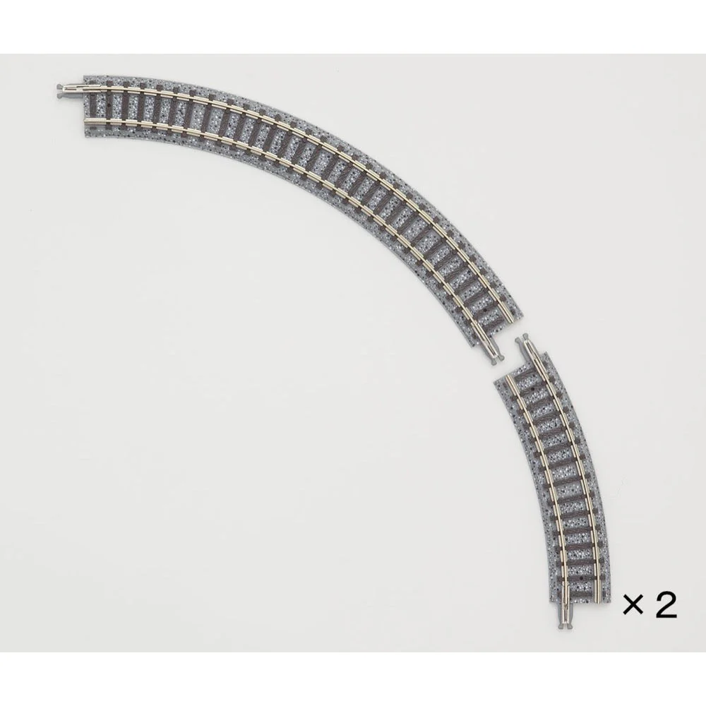 Tomix 1112 N Curve Track 5-1/2" Radius 2 Each 30 & 60° Sections