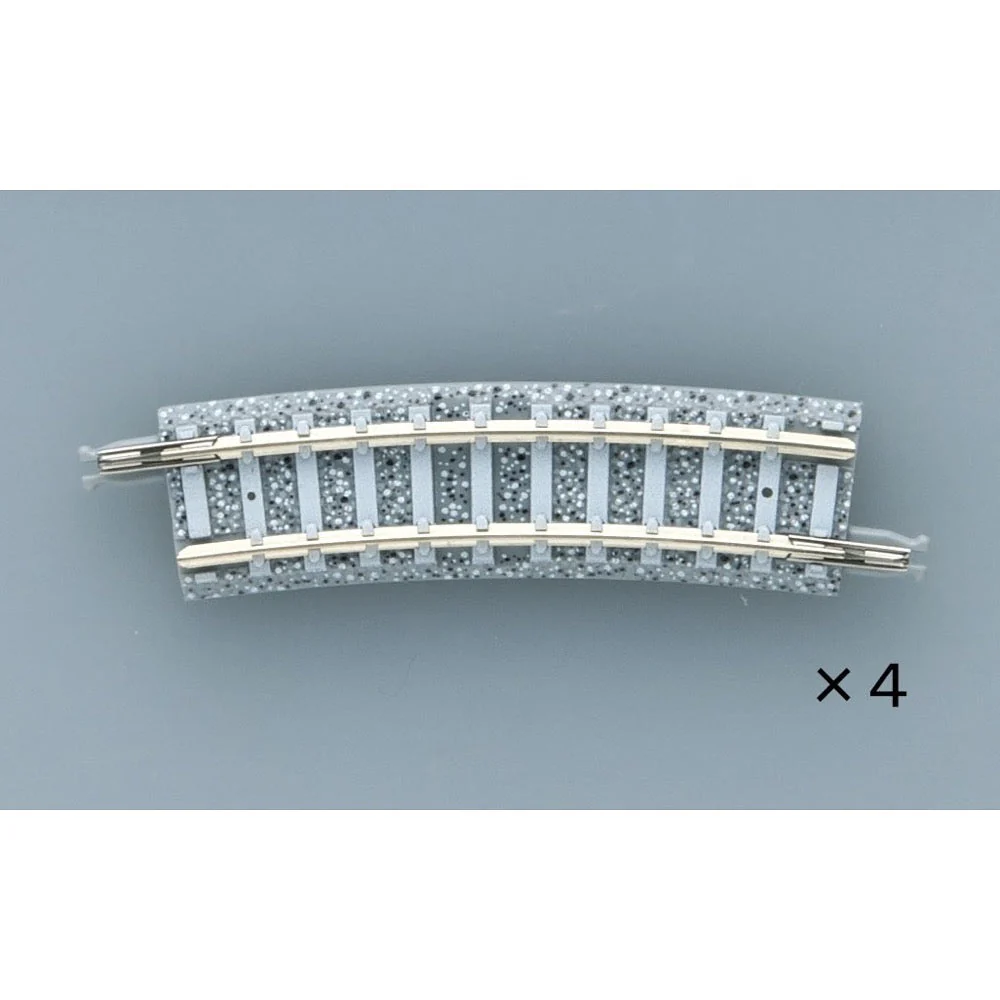 Tomix 1863 N Curve PC Track 9-9/16" 243mm Radius 15° (4)