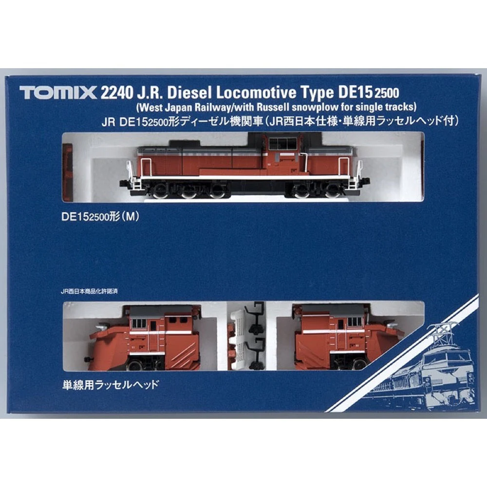 Tomix 2240 N 2240 DE Type 15 J.R. West Single Lane with russel - Image 4