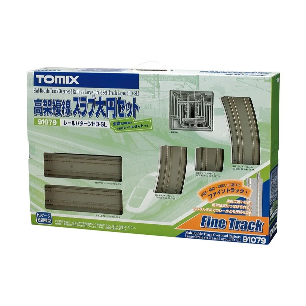 Tomix 91079 N Double Track Slab Large Round