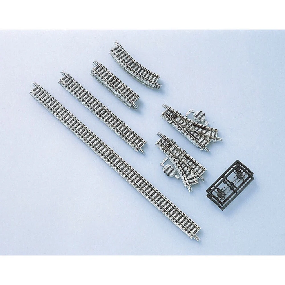 Tomix 91082 N Mini Track Turnout Set - Image 2