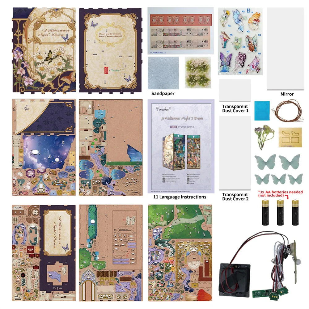 Tonecheer A Midsummer Night's Dream Book Nook - Image 7