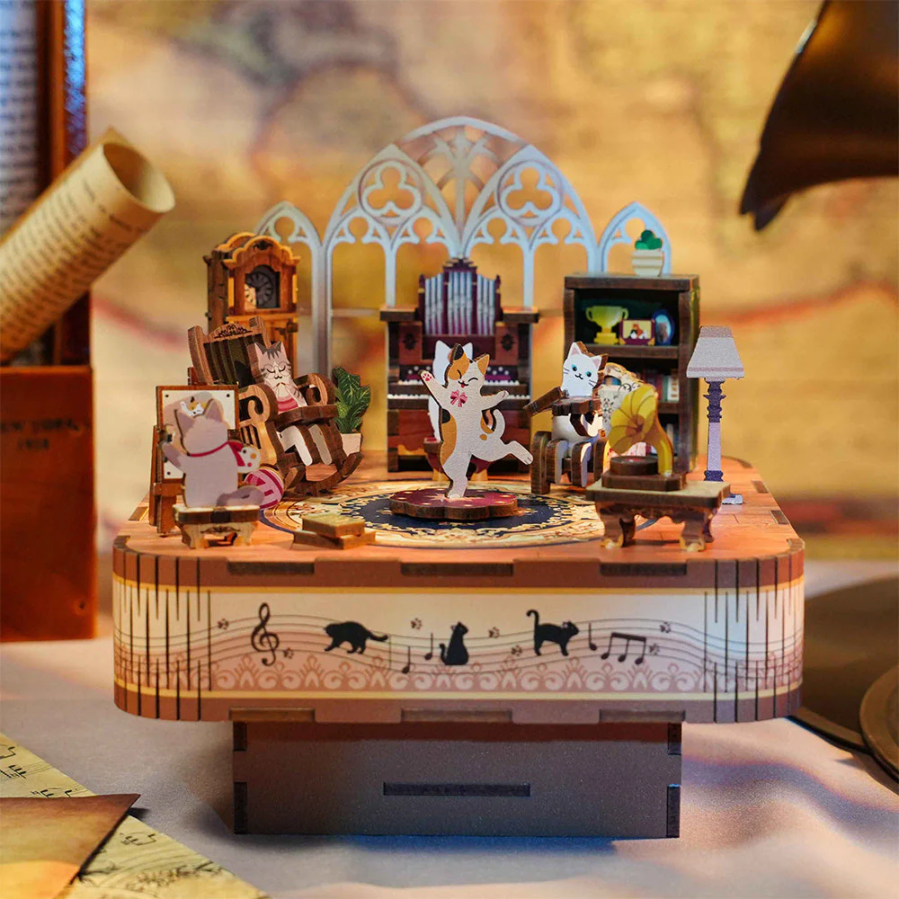 Tonecheer Cat's Family Music Box - Image 3
