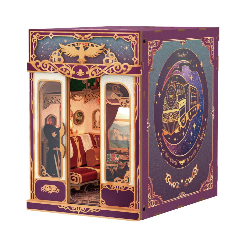 Tonecheer Infinity Train Cabin Magical Journey Book Nook