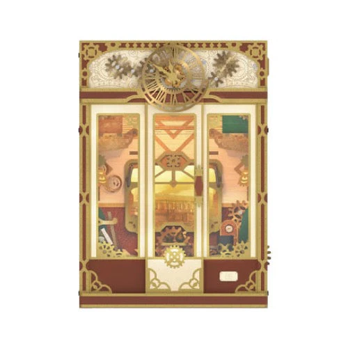 Tonecheer Infinity Train Cabin Steam Fantasy Book Nook - Image 6