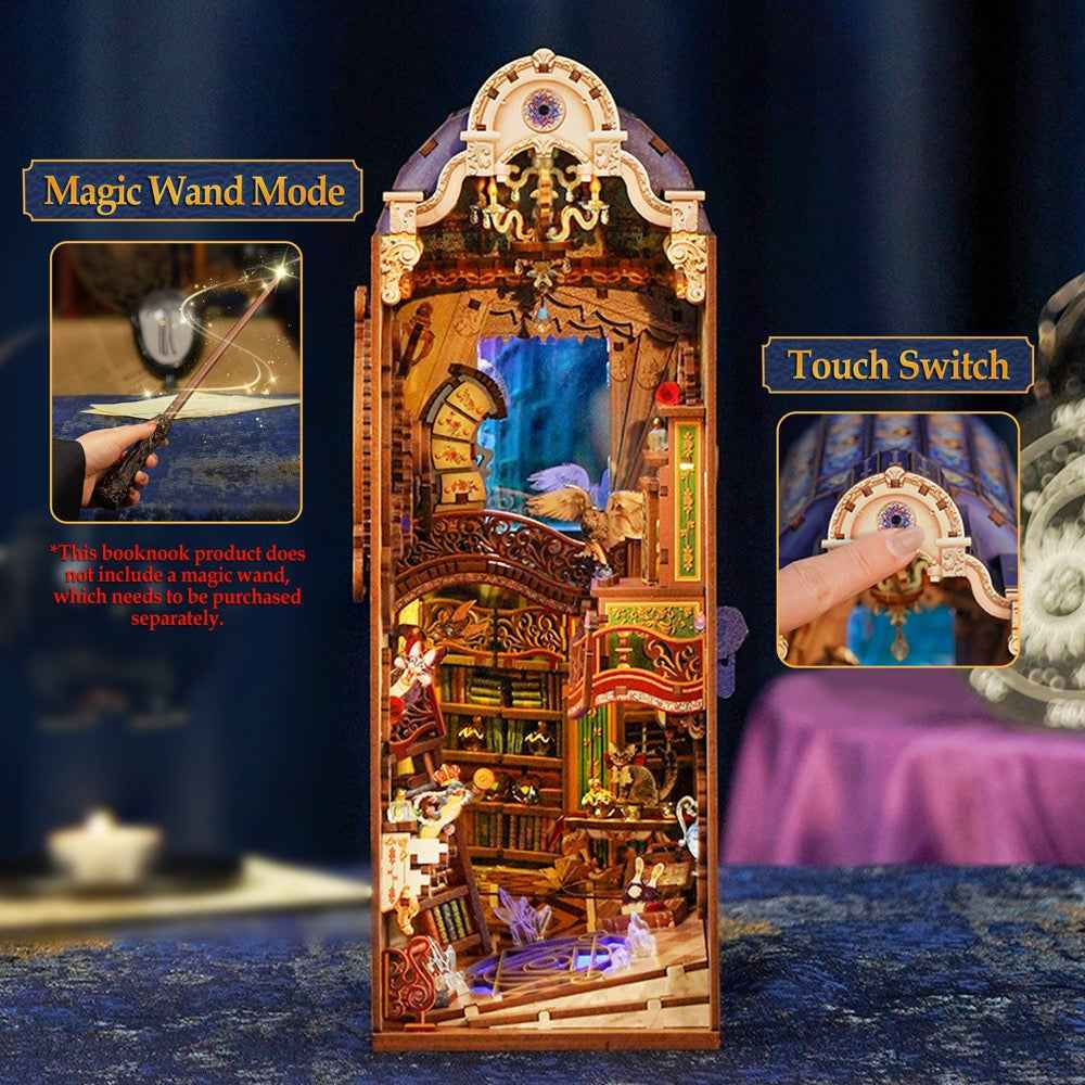 Tonecheer Magical Library Book Nook - Image 5