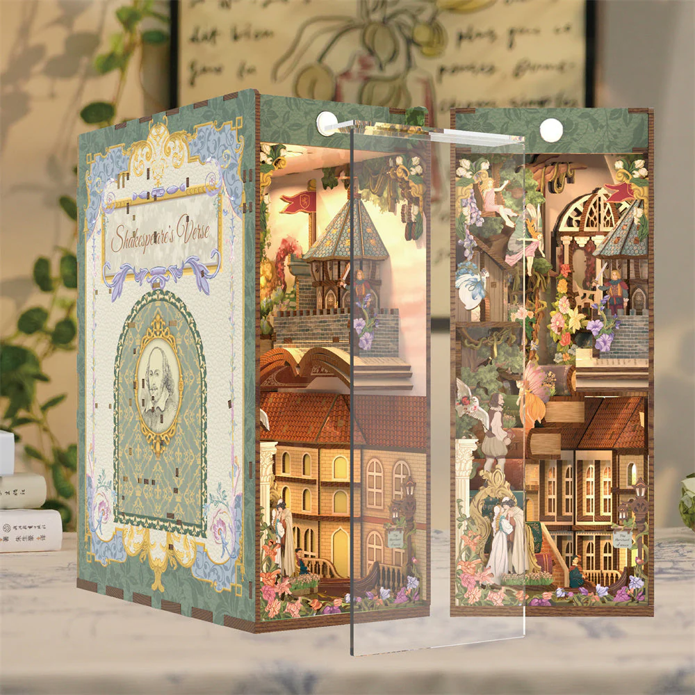 Tonecheer Shakespeare's Verse Book Nook - Image 4