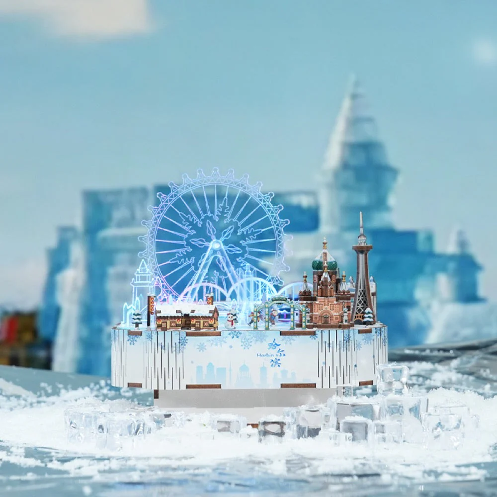Tonecheer Snow World Music Box - Image 3