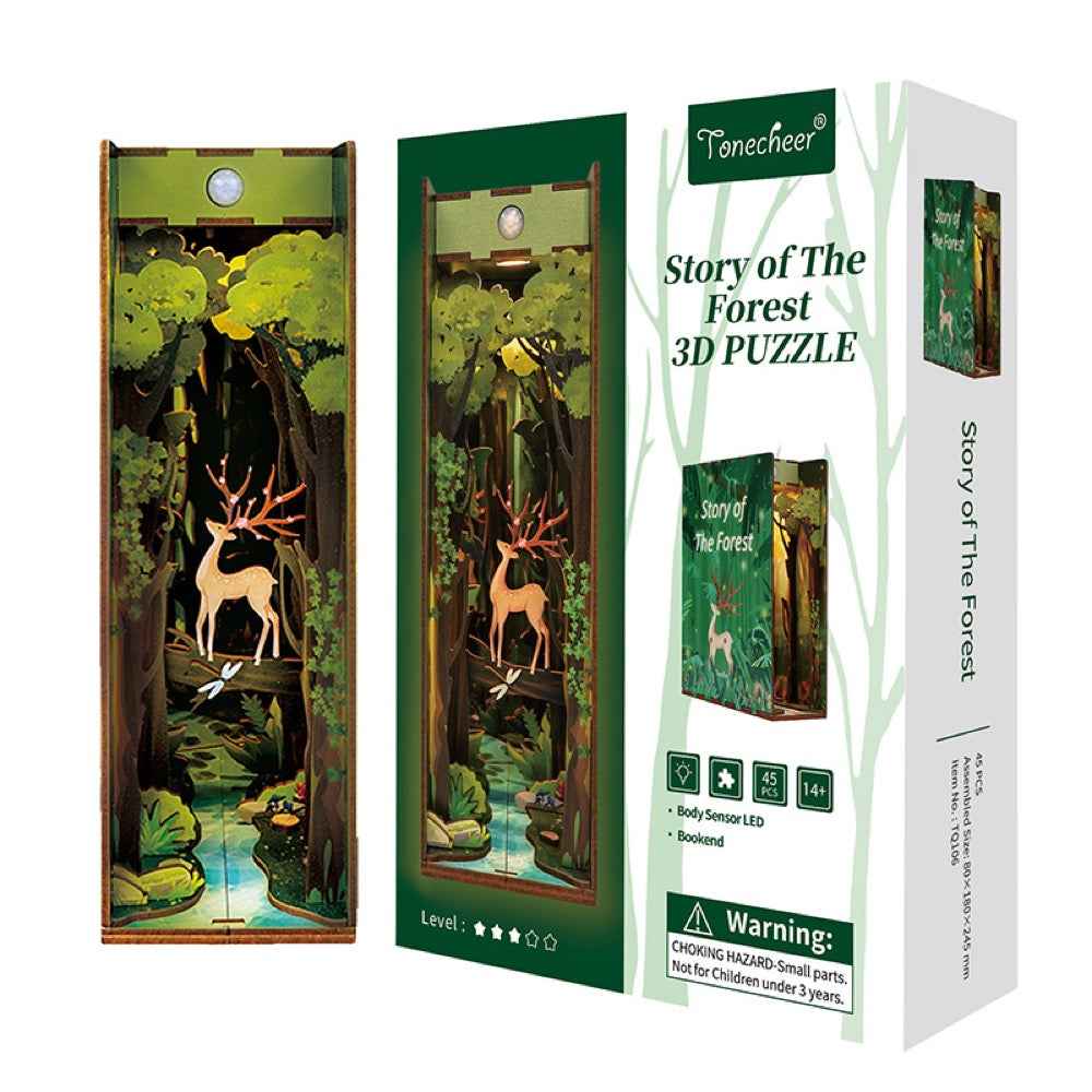 Tonecheer Story of the Forest Book Nook - Image 2