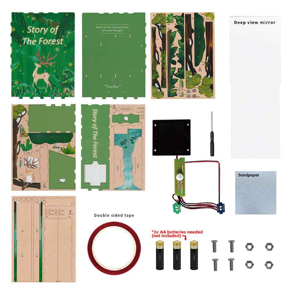 Tonecheer Story of the Forest Book Nook - Image 3