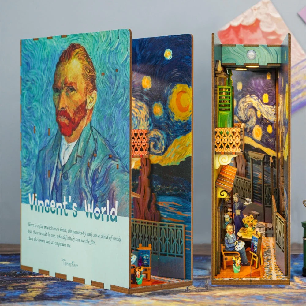 Tonecheer Vincent's World Book Nook - Image 3