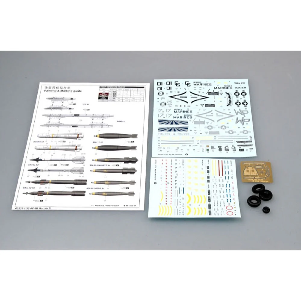 Trumpeter 02229 1/32 AV-8B Harrier II - Image 9