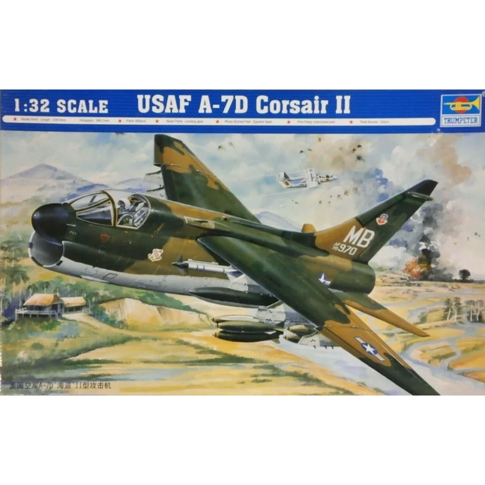 Trumpeter 02245 1/32 USAF A-7D Corsair II