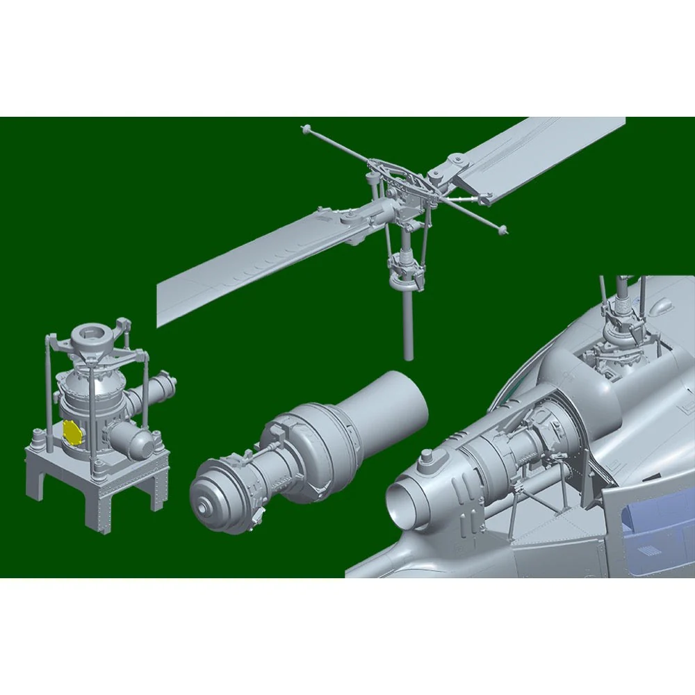 Trumpeter 05111 1/35 Bell UH-1B Huey - Image 10