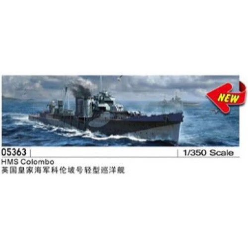 Trumpeter 05363 1/350 HMS Colombo C-class Light Cruiser - Image 3