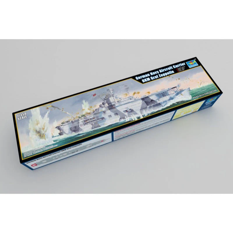 Trumpeter 05627 1/350 German Navy Aircraft Carrier DKM Graf Zeppelin - Image 2