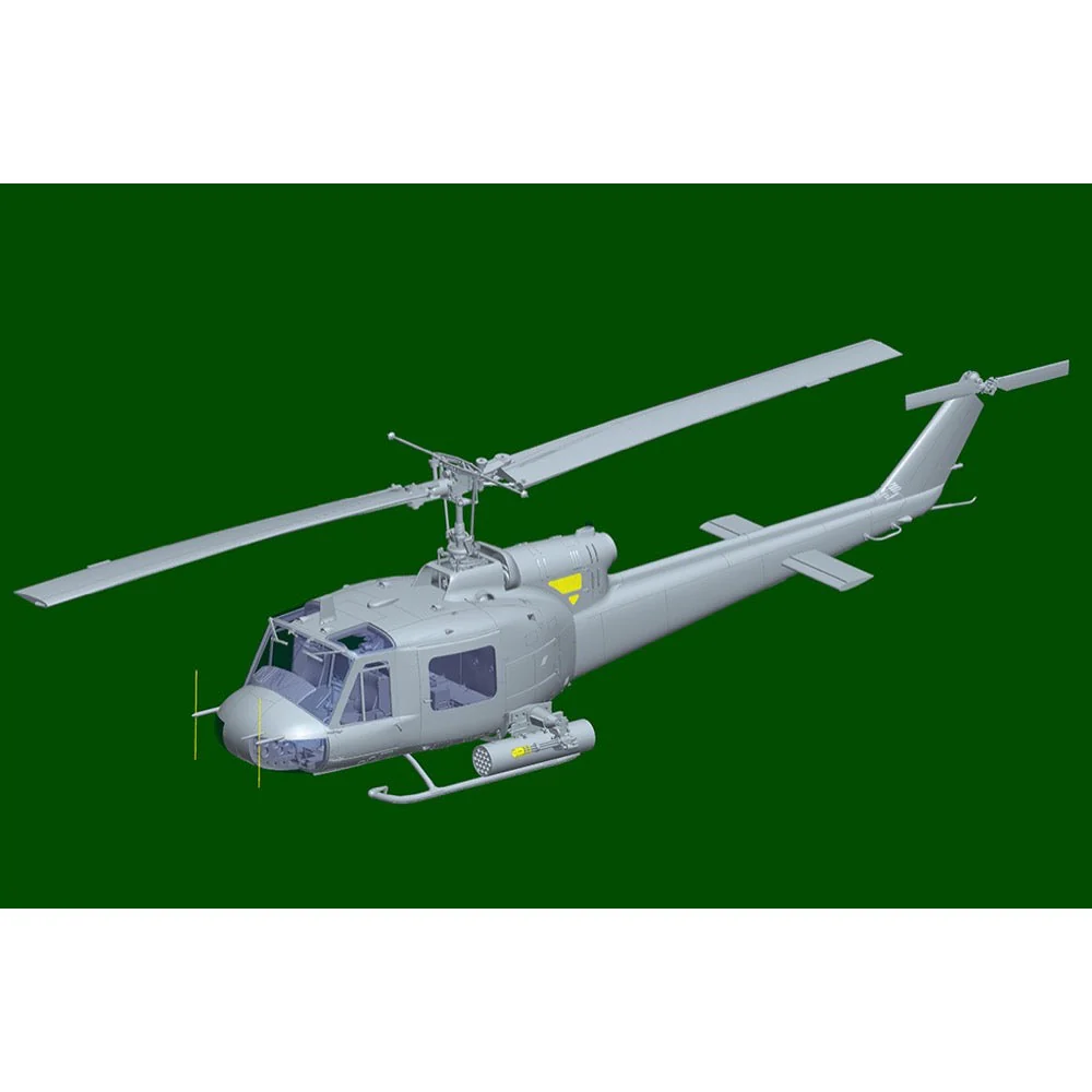 Trumpeter 05112 1/35 Bell UH-1B Huey Gunship - Image 13
