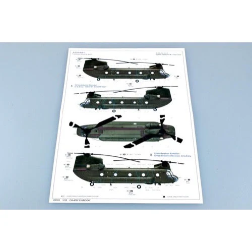 Trumpeter 05105 1/35 Helicopter CH-47D Chinook - Image 3