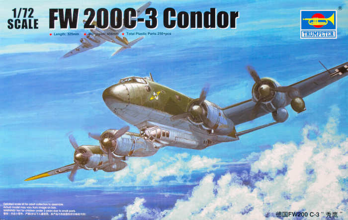 Trumpeter 01639 1/72 FW200 C-8 Condor