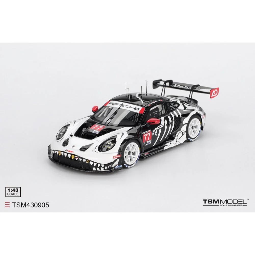 TSM Models TSM430905 1/43 Porsche 911 GT3 R #77 AO Racing 2025 IMSA Petit Le Mans