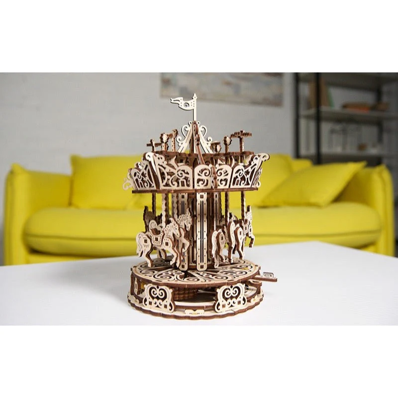 Ugears 70129 Carousel 305pce - Image 12