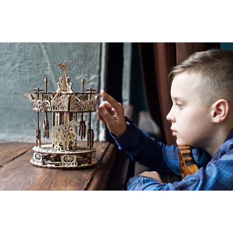 Ugears 70129 Carousel 305pce - Image 16