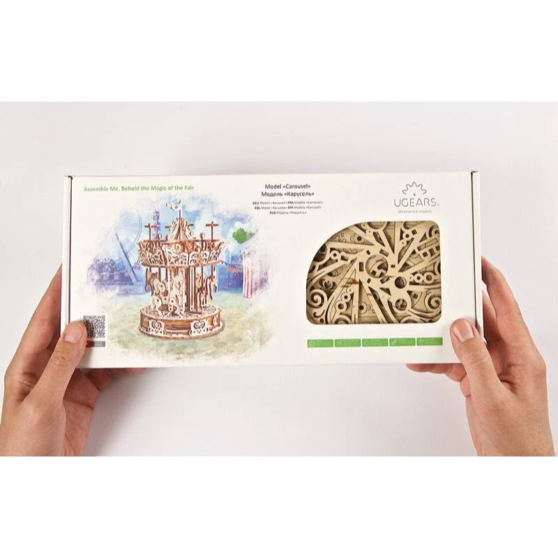 Ugears 70129 Carousel 305pce - Image 17