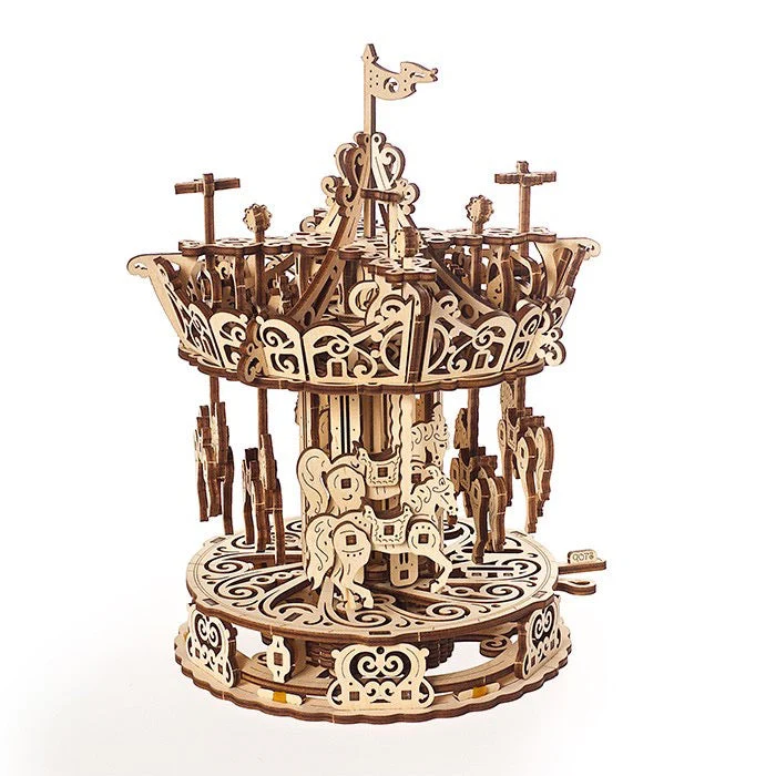 Ugears 70129 Carousel 305pce - Image 3