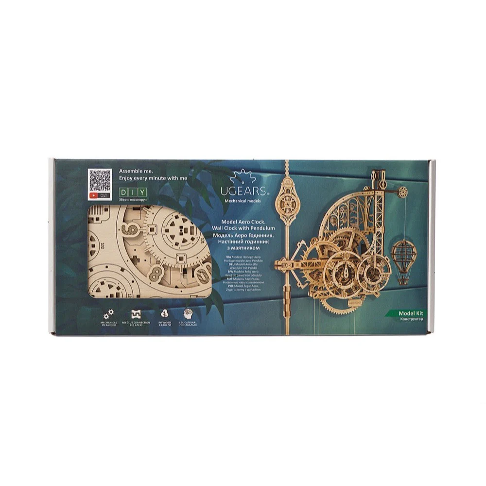 Ugears 70154 Aero Clock 320pc - Image 11