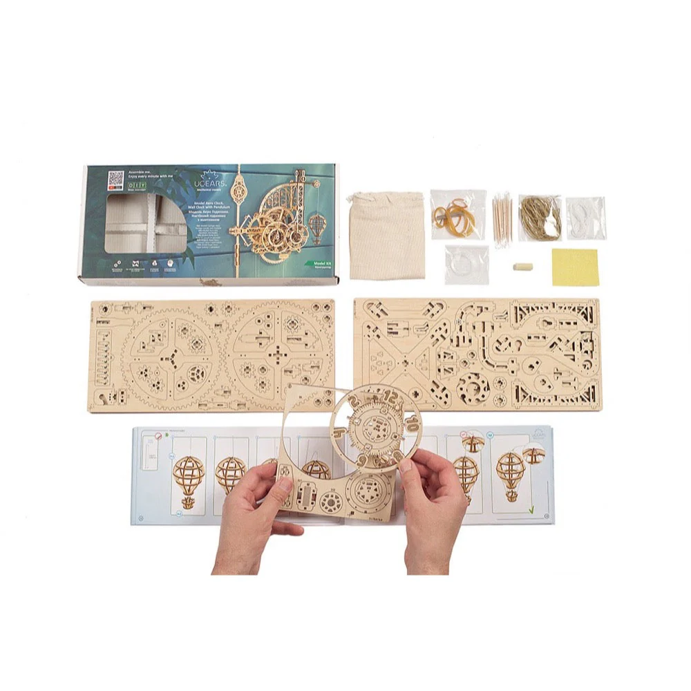 Ugears 70154 Aero Clock 320pc - Image 14