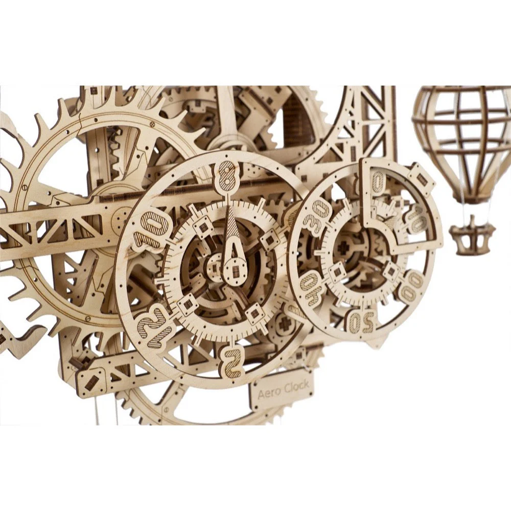 Ugears 70154 Aero Clock 320pc - Image 8