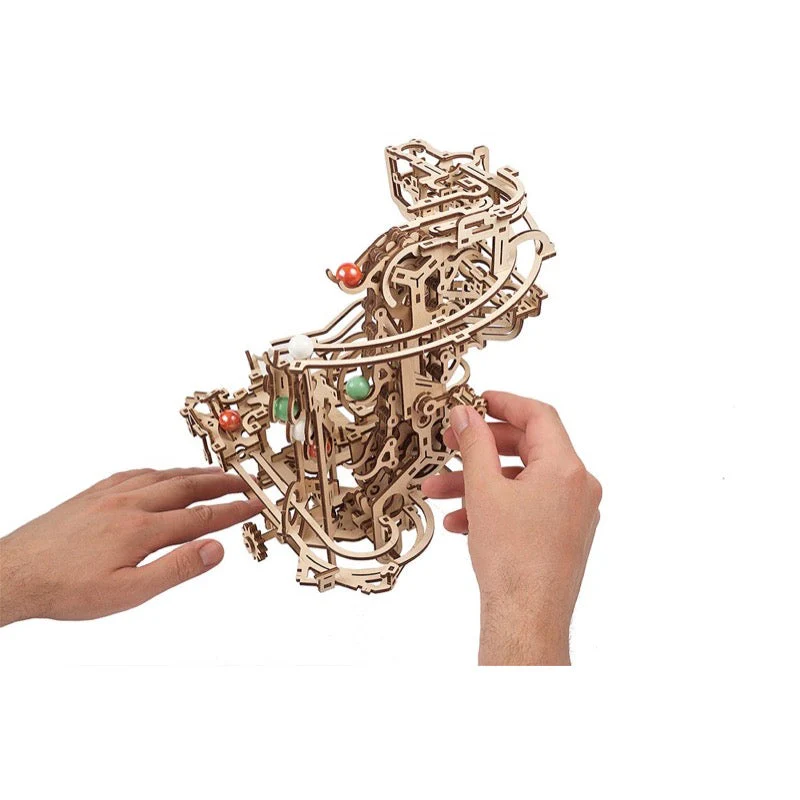 Ugears 70156 Marble Run Chain Hoist 400pc - Image 13