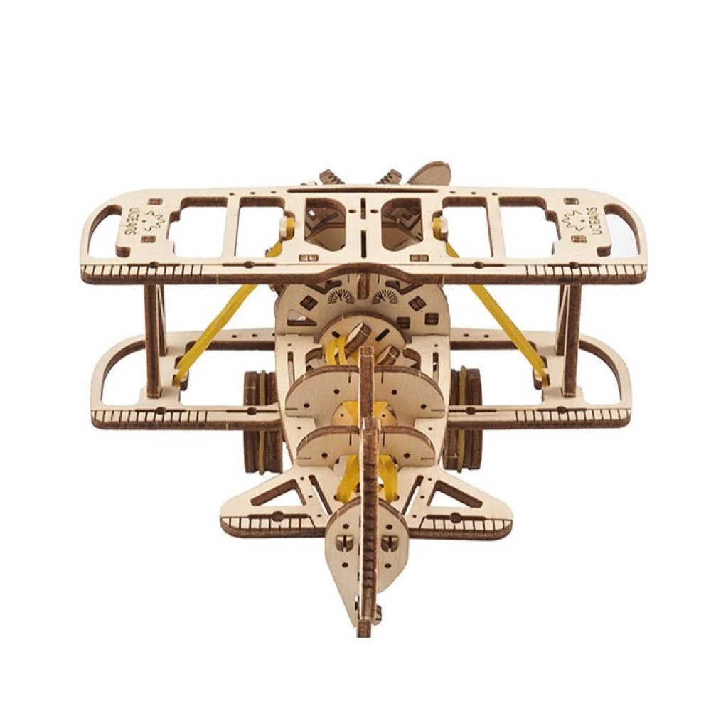 Ugears 70159 Mini Bi-Plane 84pc - Image 11