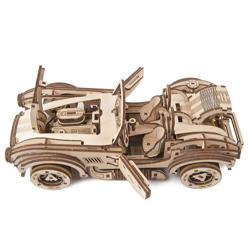 Ugears 70161 Drift Cobra Racing Car 370pc - Image 11