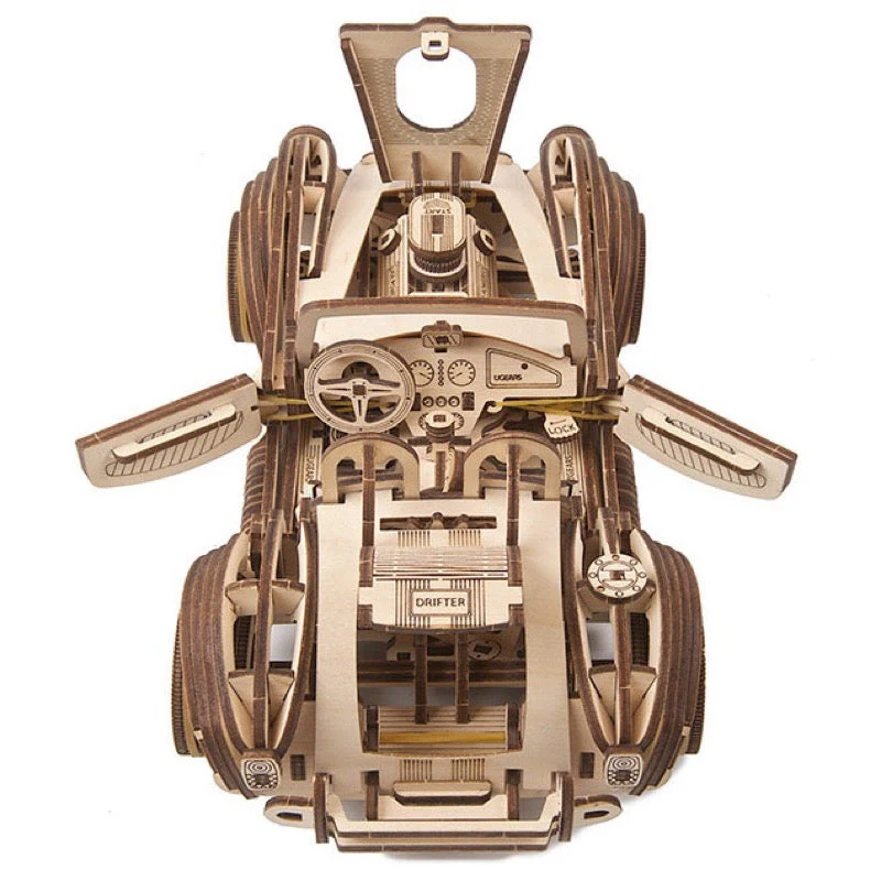 Ugears 70161 Drift Cobra Racing Car 370pc - Image 12