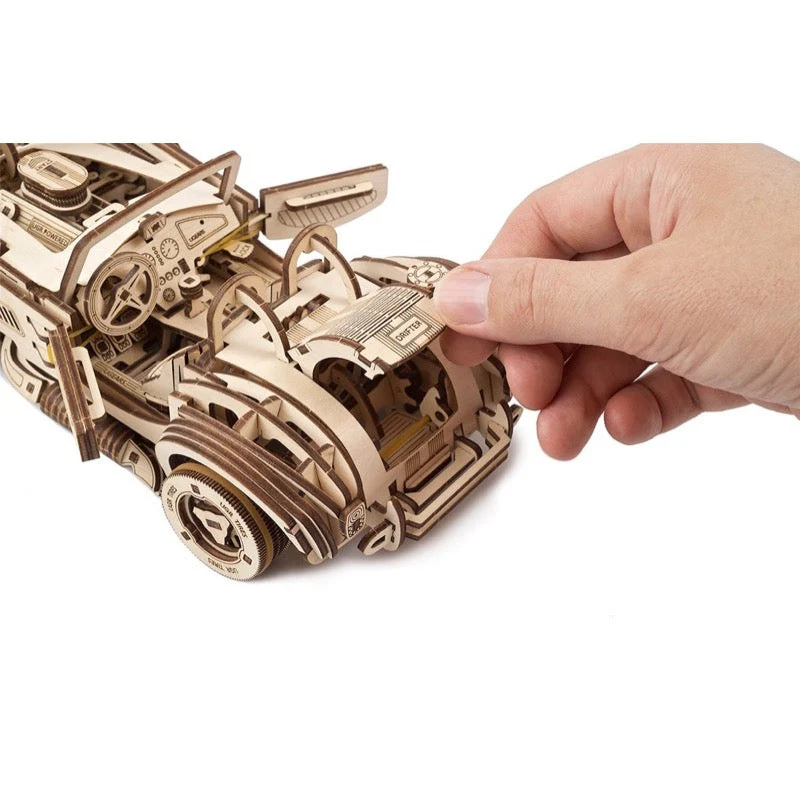 Ugears 70161 Drift Cobra Racing Car 370pc - Image 14