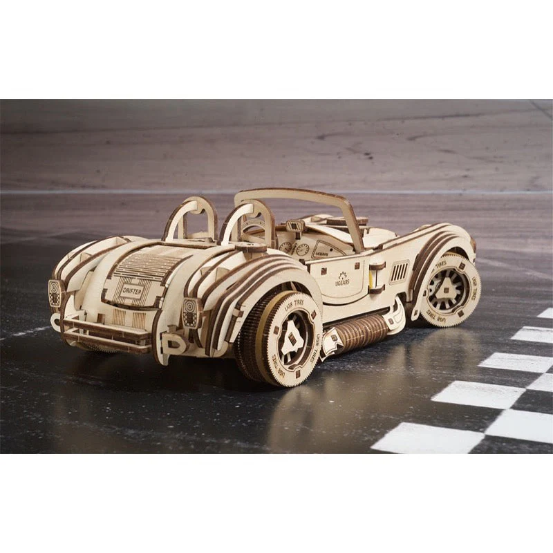 Ugears 70161 Drift Cobra Racing Car 370pc - Image 24
