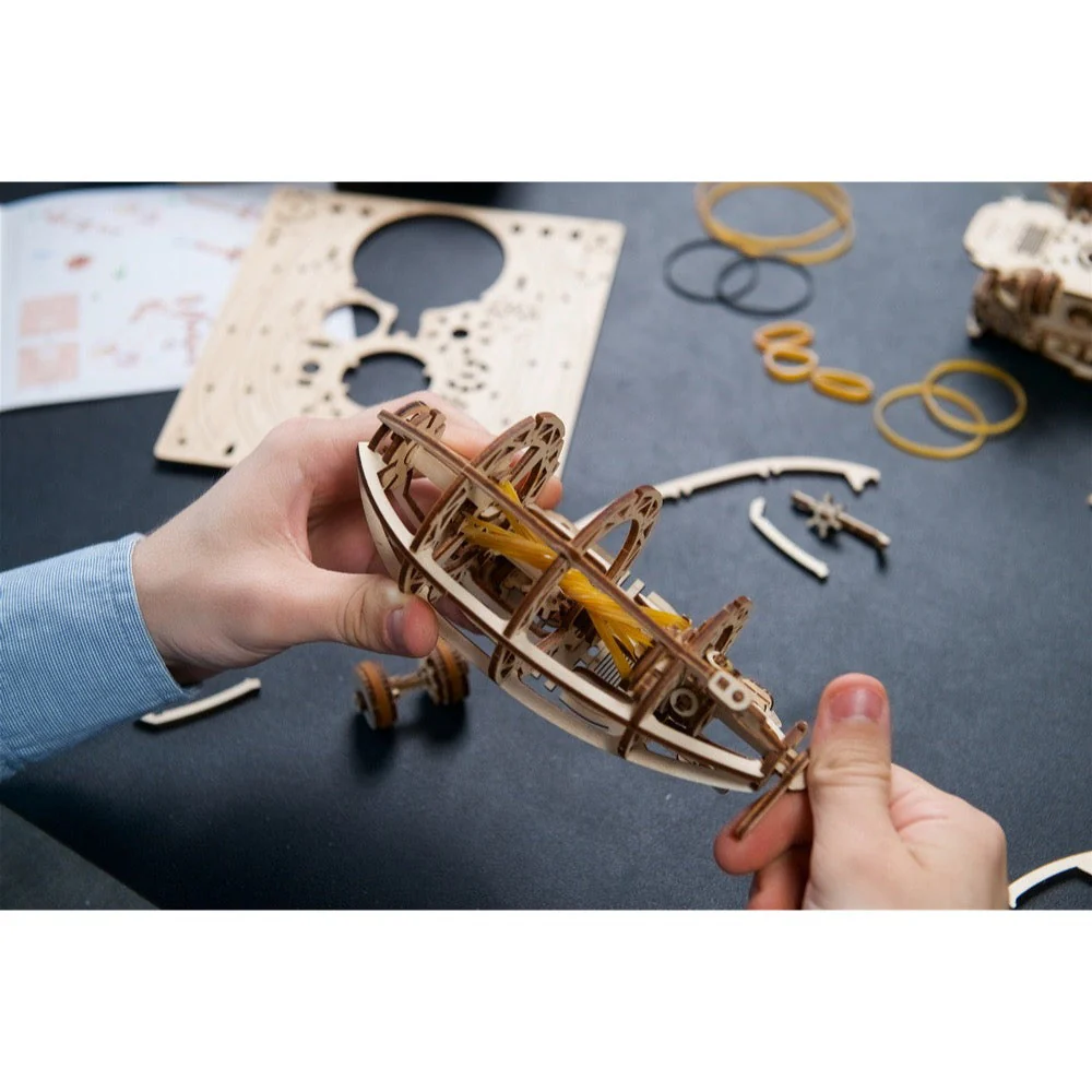 Ugears 70226 Steampunk Airship 170pc - Image 10