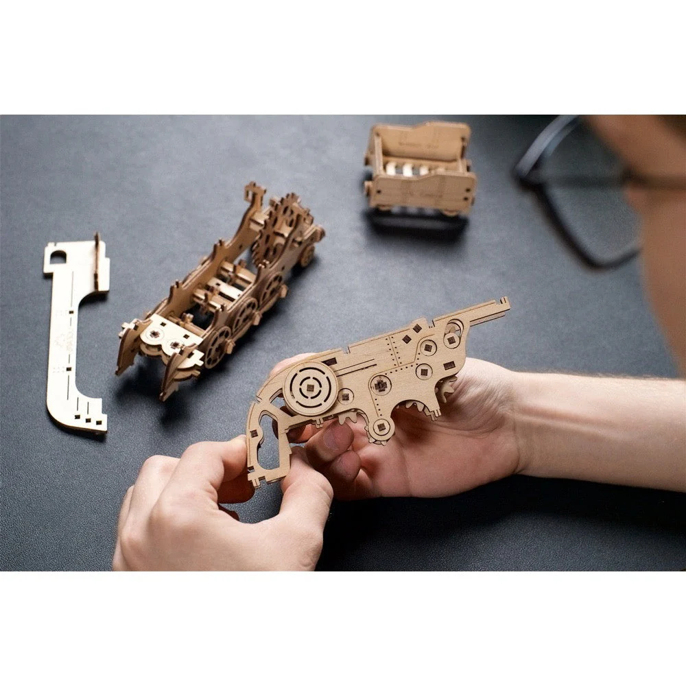 Ugears 70228 Mini Locomotive 172pc - Image 13