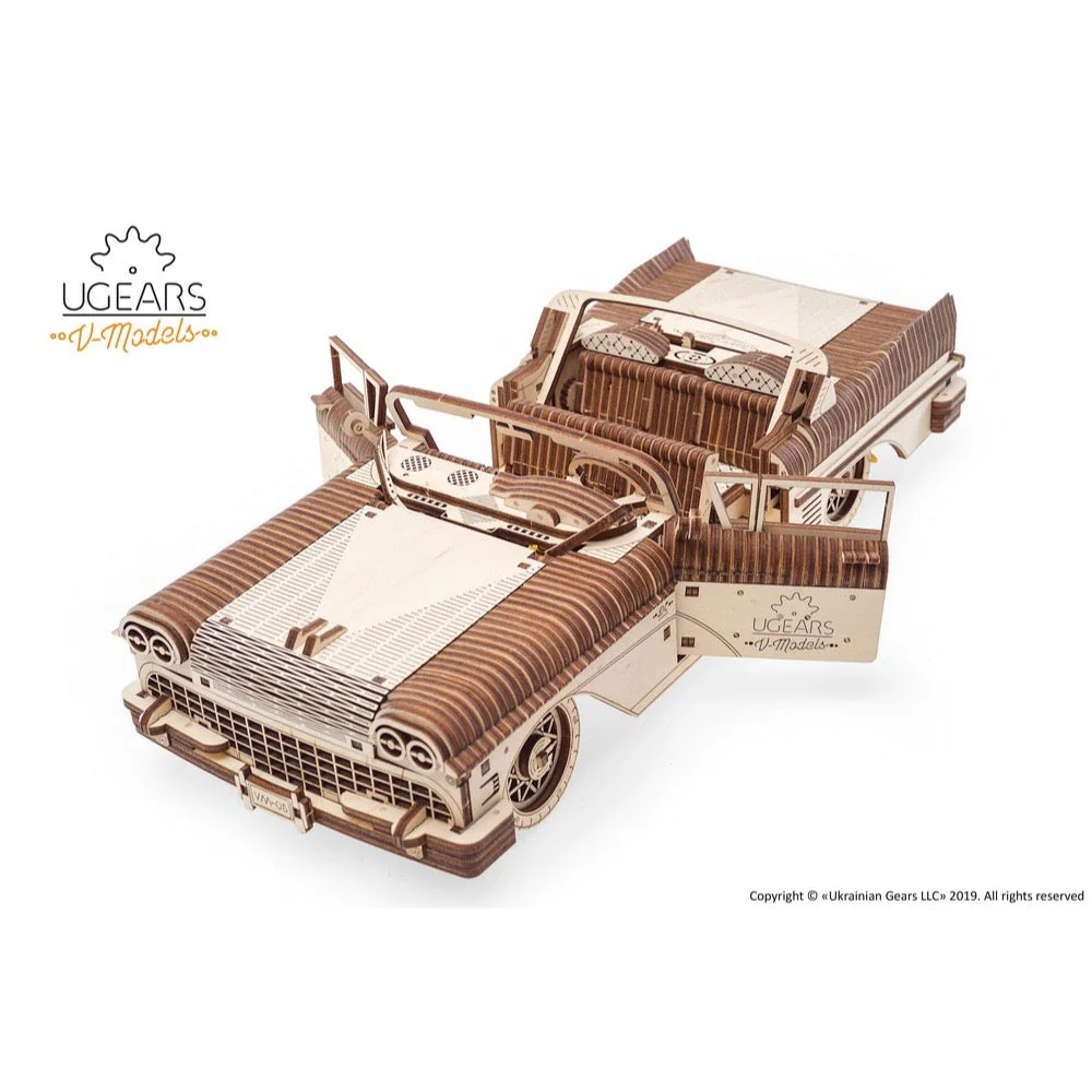 Ugears 70073 Dream Cabriolet 739pc - Image 15