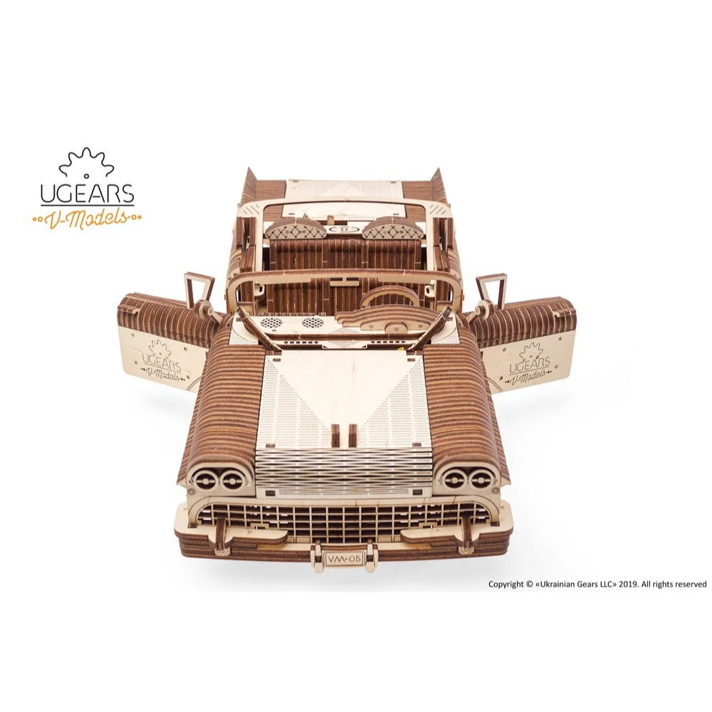 Ugears 70073 Dream Cabriolet 739pc - Image 16